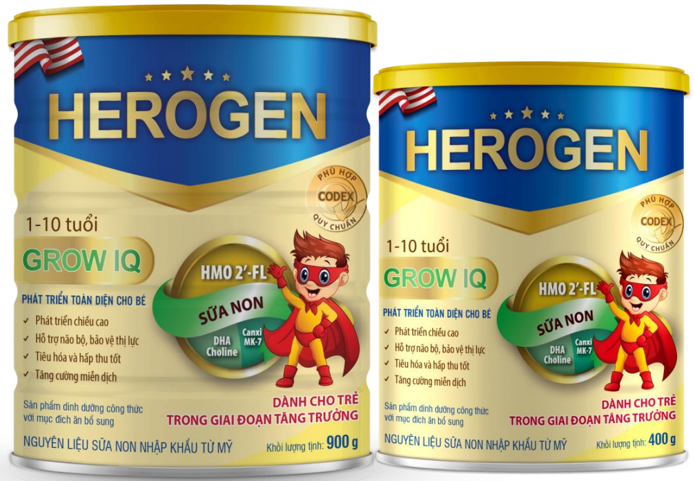 SỮA HEROGEN GROW IQ 